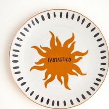 Zsa Zsa Zsu Luohu Porselen Pasta Tabağı 21 Cm
