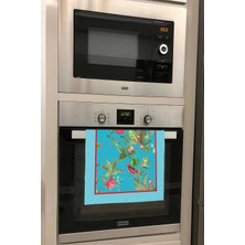 Aymira Home Dekoratif Mutfak Pamuklu Fırın Havlusu Özel Desenli 35X50 cm Yıkanabilir