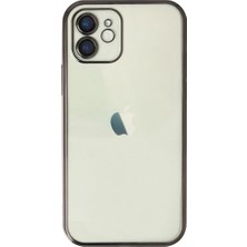 sbodurhome Apple Iphone 11 Kılıf Razer Lensli Silikon - Siyah