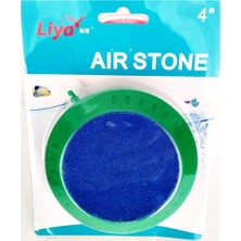 Liya Air Stone Disk Yuvarlak Akvaryum Hava Taşı 10 cm