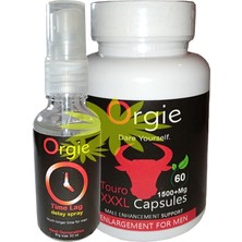 TeknoKapsül L.orgie Erkeklere 30 ml Özel Gelştirilmişsprey + Erkeklere Özeı 60 Lı Xxxlşekillendirmebakım