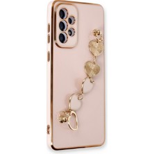 Magicool Samsung Galaxy A33 5g Kılıf Esila Silikon - Pudra