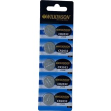 Renas Store Wılkınson 2032 3V Lityum Düğme Pil 5'li Paket