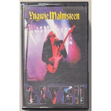 EMI Yngwie Malmsteen Live !! Çift Kaset