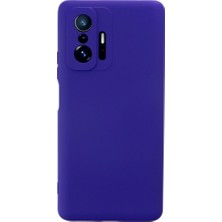 Magicool Xiaomi Mi 11T Pro Kılıf Nano Içi Kadife Silikon - Mor