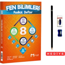 Mozaik Yayınları 8.sınıf Fen Bilimleri Fasikül Defter Kalem Seti Hediyeli