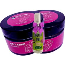 TeknoKapsül Hacı Anne Hemoplus Kremi 200 ml x 2 Adet + Çörek Otu Yağı 30 ml