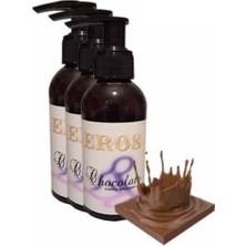 TeknoKapsül Eros Hologramlı Chocolate Erotic Massage Oil 120 ml Çikolata Kokulu   Masaj Yağı 3 Adet