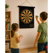 Renas Store Güvenli Manyetik Dart Seti 6 Dart Oklu Eğlenceli Hedef Oyunu