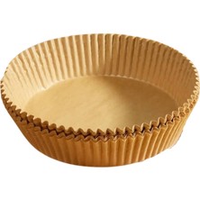 TeknoKapsül 100 Adet Airfryer Kağıdı Su Geçirmez Yağ Tutmaz Pişirme Altlığı