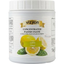 Vizyon Konsantre Pastacılık Karışımı - Limon (1 Kg)