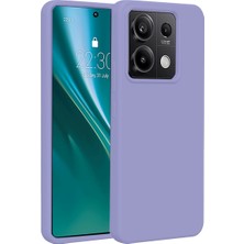 TeknoKapsül Note 13 4g Kılıf First Silikon - Lila