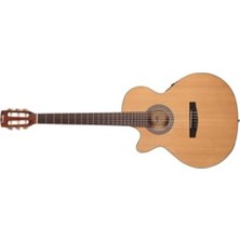 Esranın Dünyası Open Pore Kapaklı Elektro Klasik Gitar, Ladin Malzeme
