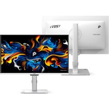 MSI Msı Pro MP271UPXW E12 26.5″ 120Hz 0.03MS UHD 4K Qd-Oled Flat Freesync Premium Pro Pivot Beyaz Monitör