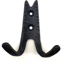 Renas Store Antika Tarz Dekoratif Pirinç Kurt Askı - 75X70 Mm, Oksit