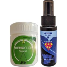 TeknoKapsül Hemocure Cream Özel 50 ml Kremi + Yanında Erkeklere Özel Stop Sprey