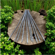 Gardening 15'li Düz Şiş Ciğer Kebap Şişi Kuşbaşı Şişi