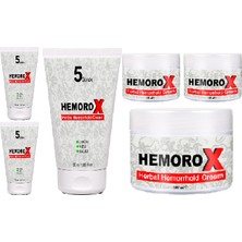 TeknoKapsül Hemorox Kremi Seti - 3er Tane Kavanoz + Tüp Krem