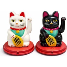 Renas Store Güneş Enerjili Sallanan Şans Kedisi - Maneki Neko ALK4521