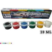 3A 5223 Akrilik Boya 6 Renk 10 ml