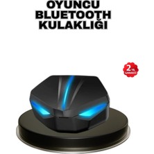 TeknoKapsül Tam Kablosuz Oyuncu Kulaklığı 5.0 Bluetooth LED Kontrollü