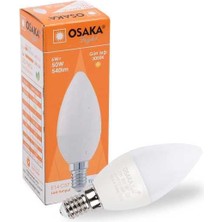 TeknoKapsül LED015 E14 6W Buji Günışığı LED Ampul