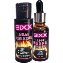 TeknoKapsül Sixx Kadın ve Erkeklere Krem ve  Erkeklere Özel Damla