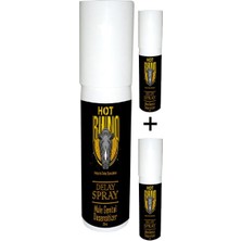 TeknoKapsül Hotrhino Longtimex For Men 3 Adet Delayspray 25CC Cinselilişki Süresiniuzatmak Için Geciktiricisprey
