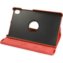 TeknoKapsül Tab M8 Kılıf 360 Tablet Deri Kılıf - Kırmızı