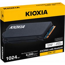 Kioxia Kıoxıa Excerıa 2 Tb Nvme Gen4 SSD Sogutuculu 6200/4900 (LSC11K2T04G8)