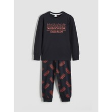 Lc Waikiki Yeni Sezon Stranger Things Baskılı Erkek Çocuk Pijama Takımı