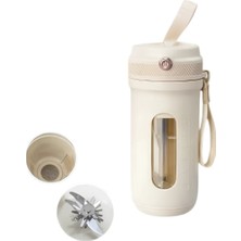 TeknoKapsül Günlük Kullanıma Uygun Şarjlı Mini Blender Buz Kırabilen Taşınabilir Mikser