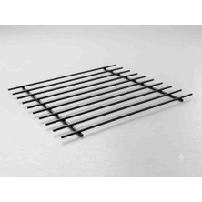 Piramit Dekor Metal Tencere Nihalesi Siyah