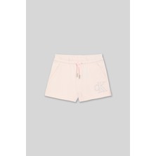 Panço Calvin Klein Kız Çocuk Pembe Şort