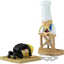 Bandai Bandaı Banpresto Wcf Log Stories One Piecesanji And Zeff Anime Figure Figür