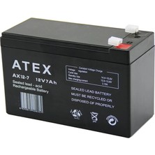 Renas Store Akü Kalın Kuru Akü 12V-7AH Amper