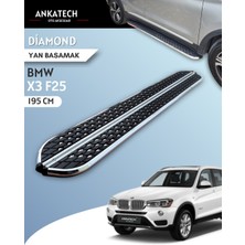 Ankatech Bmw X3 F25 Dıamond Krom Yan Basamak 193 cm 2010-2017 A+ Kalite