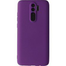 Magicool Xiaomi Redmi Note 8 Pro Kılıf First Silikon - Mor