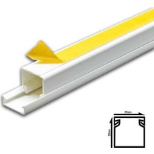 TeknoKapsül Kablo Kanalı 25X25 2mt Yapışkanlı