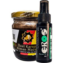 TeknoKapsül EROSPROF101 Time Stop Sprey 60ML Büyük Boy + Erkekler Için Özel Karışım Alaman Macuınu 240GR