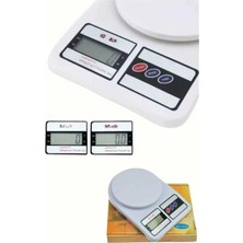 TeknoKapsül Dijital Hassas 10 kg Mutfak Terazisi Tartısı LCD Ekran Mutfak Tartısı