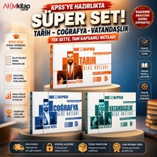 Akm Kitap Benim Hocam 2026 Kpss Tarih Coğrafya ve Vatandaşlık Video Ders Notları Seti 3 Kitap