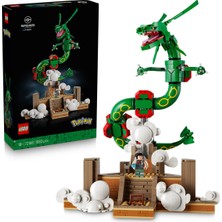 LEGO Pokémon Rayquaza 72168 - Yetişkinler Için Koleksiyonluk Video Oyunu Modeli Yapım Seti (1083 Parça)