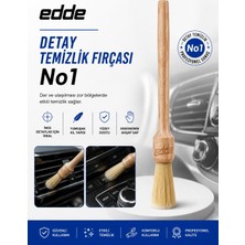 Edde Araba Araç Oto Yıkama Kıl Detay Fırçası Detailing Fırçası Detaylı Temizlik Fırçası No:1