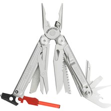 Swiss Tech 20-In-1 Multitool Pense Testere Elmas Eğe Aus-8 Bıçak Kamp El Aleti