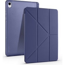 Zore Galaxy Tab S11 Kılıf Kalem Bölmeli Uyku Modlu Yatay ve Dikey Standlı Katlanır Kcak
