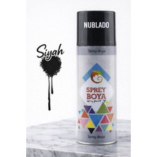 Nublado 400 ml Metal Ahşap Beton Yüzeylere Uygun Sprey Boya Hobi Dekoratif Amaçlı Sprey Boya