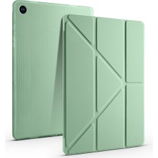 Ardemix Galaxy Tab A11 Plus Kılıf Kalem Bölmeli Uyku Modlu Yatay ve Dikey Standlı Katlanır Admx
