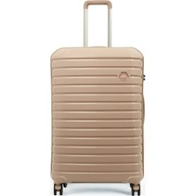 GROUND Vanille Büyük Boy Valiz - 10663 - Taş
