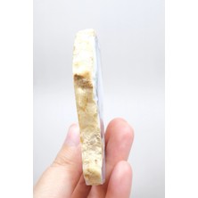 Healcrystal Dendritik Bal Opal Dilimi: Cilalanmış Merlinite Taşı (90G)